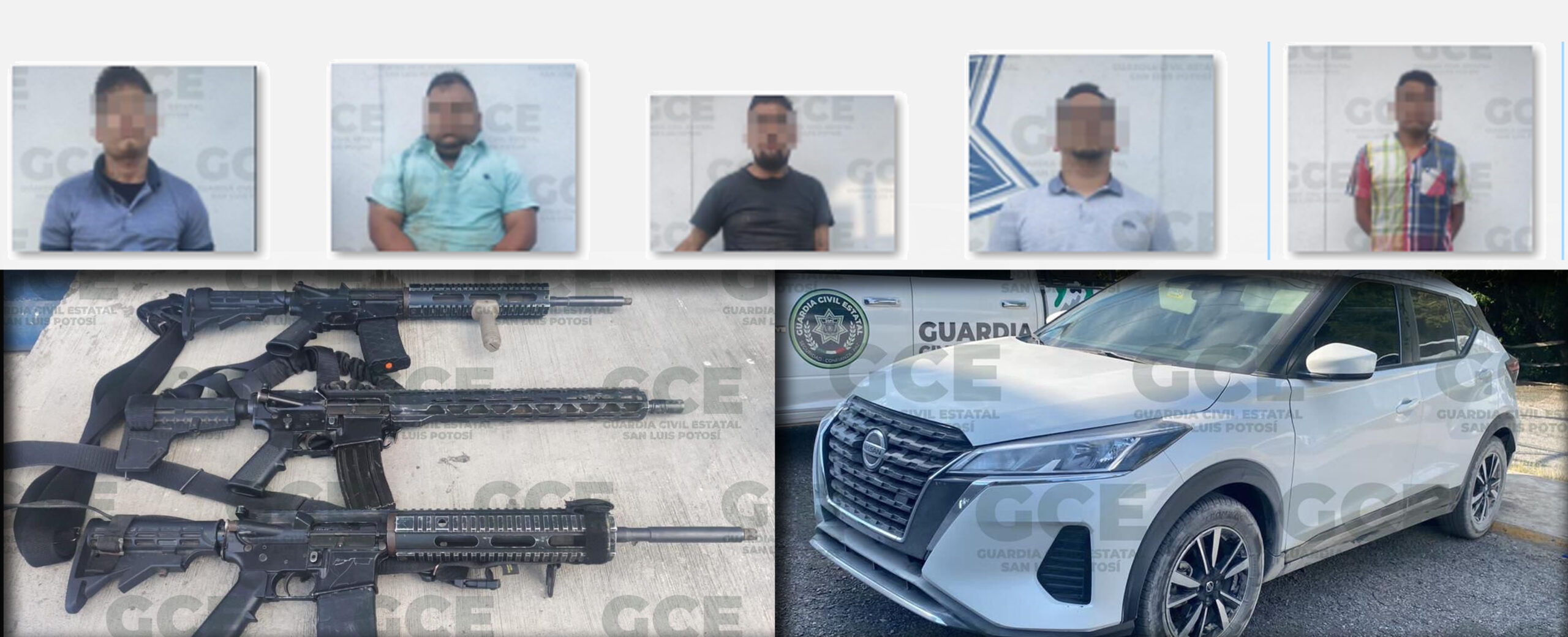 GCE DESARTICULA CÉLULAR CRIMINAL EN EL NARANJO