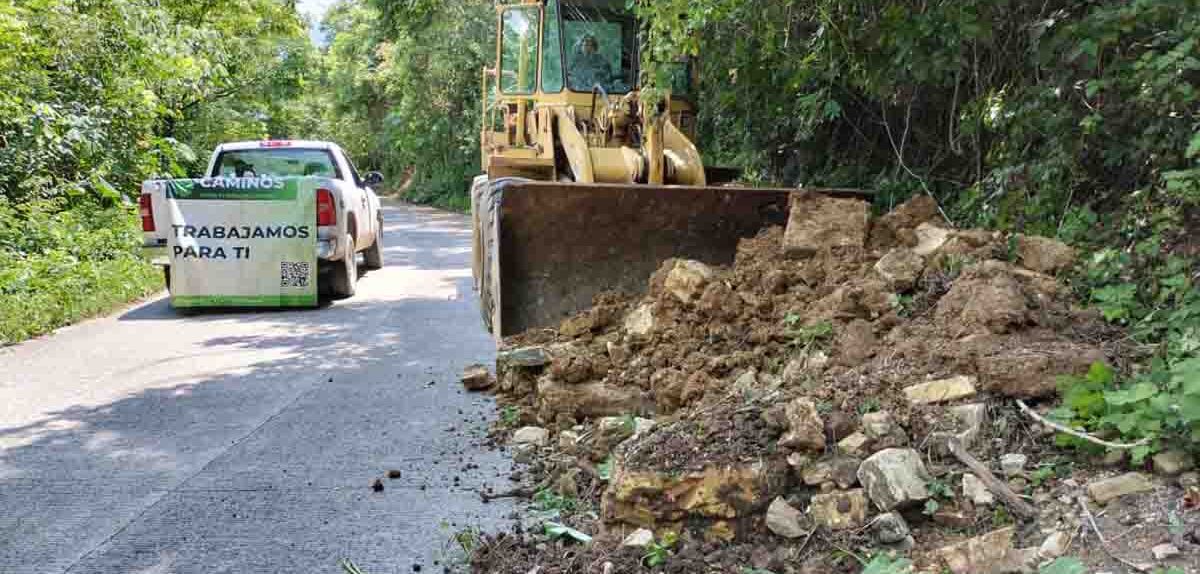 CAMINOS EN TAMAZUNCHALE SERÁN REHABILITADOS TRAS LLUVIAS