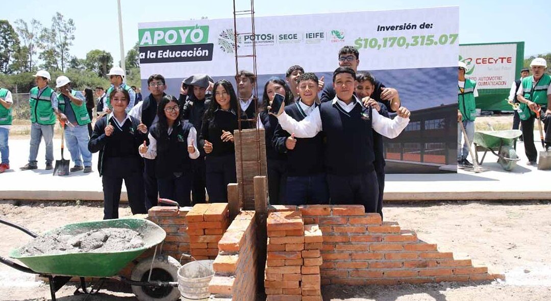 CECYTE MEJORA SU ATENCIÓN CON OBRAS INICIADAS POR RICARDO GALLARDO
