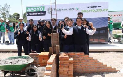CECYTE MEJORA SU ATENCIÓN CON OBRAS INICIADAS POR RICARDO GALLARDO