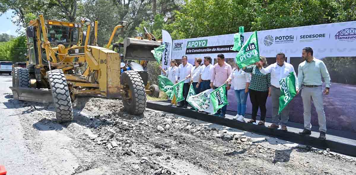 ARRANCA CONSTRUCCIÓN DE CAMINO DE ACCESO AL TEC DE TAMAZUNCHALE