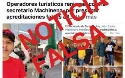 SECTUR LLAMA A NO CAER EN INFORMACIÓN FALSA SOBRE ACREDITACIÓN DE GUÍAS TURÍSTICOS