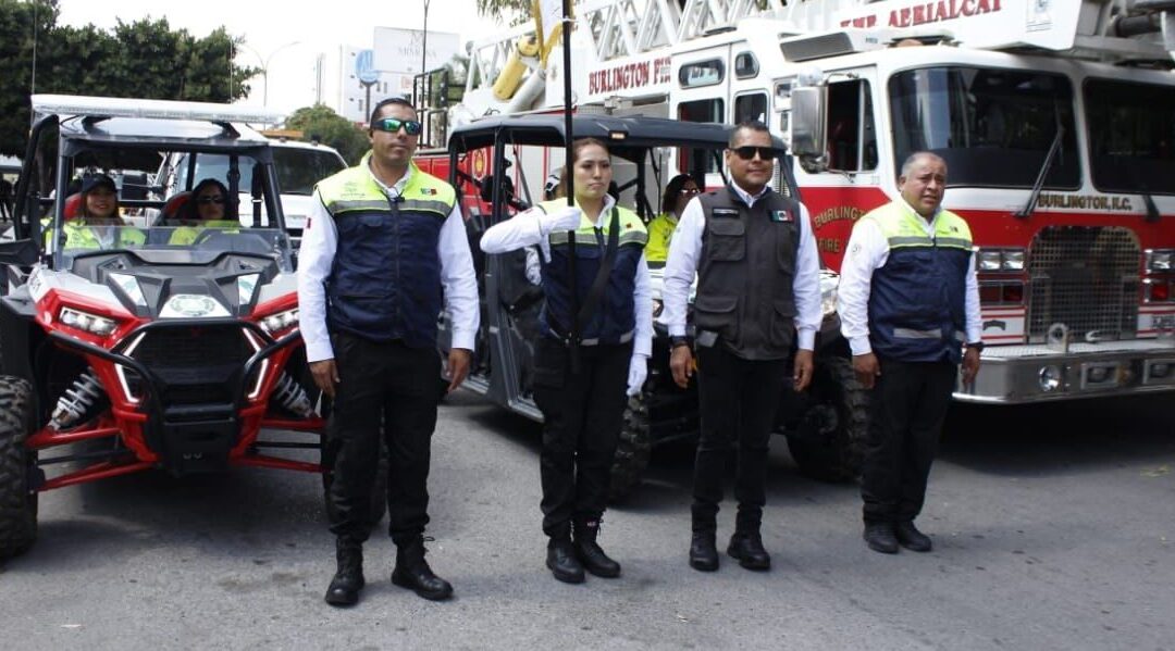 PROTECCIÓN CIVIL ESTATAL PARTICIPA EN DESFILE CÍVICO MILITAR