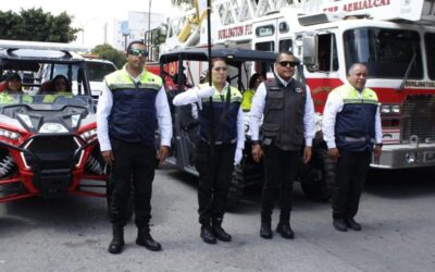 PROTECCIÓN CIVIL ESTATAL PARTICIPA EN DESFILE CÍVICO MILITAR