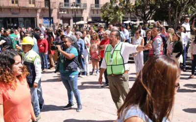 SLP PARTICIPA EN SIMULACRO NACIONAL 2023