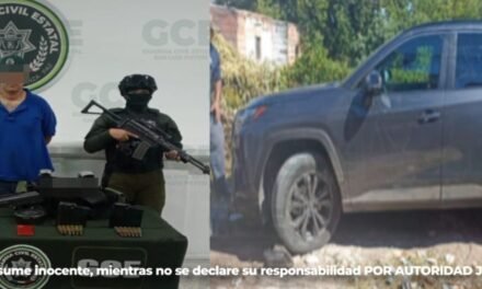 DESMANTELAN CASA DE SEGURIDAD EN RIOVERDE