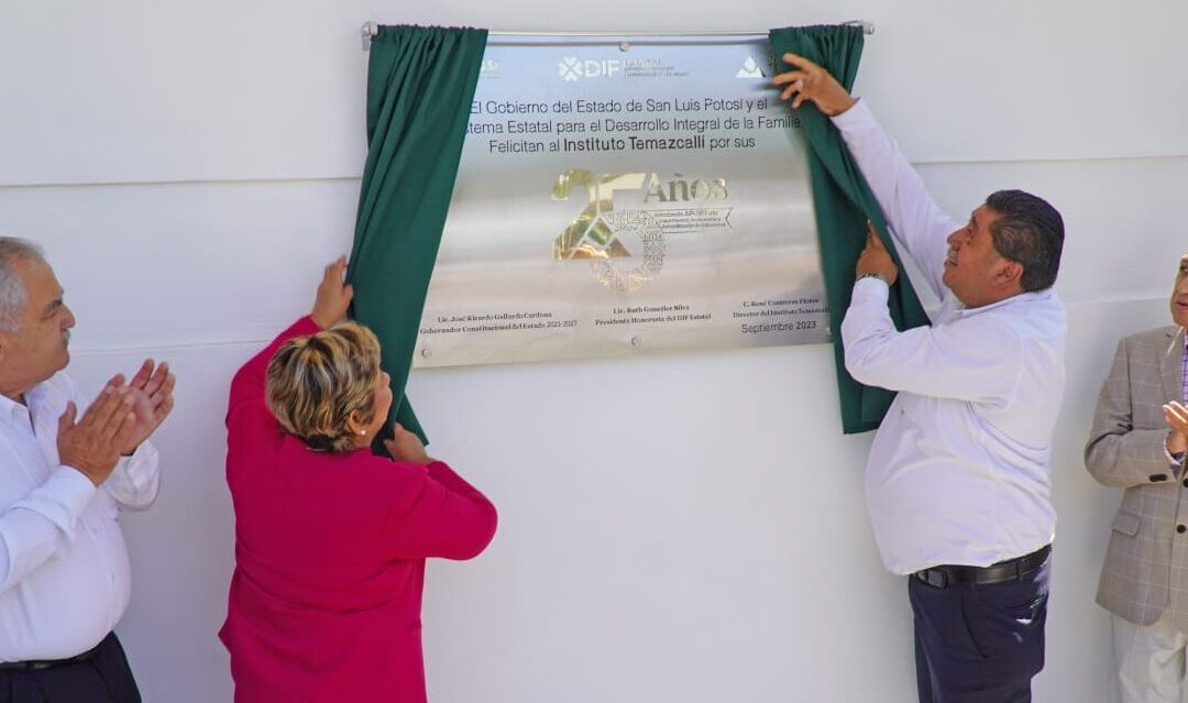 INSTITUTO TEMAZCALLI CUMPLE 25 EN SERVICIO