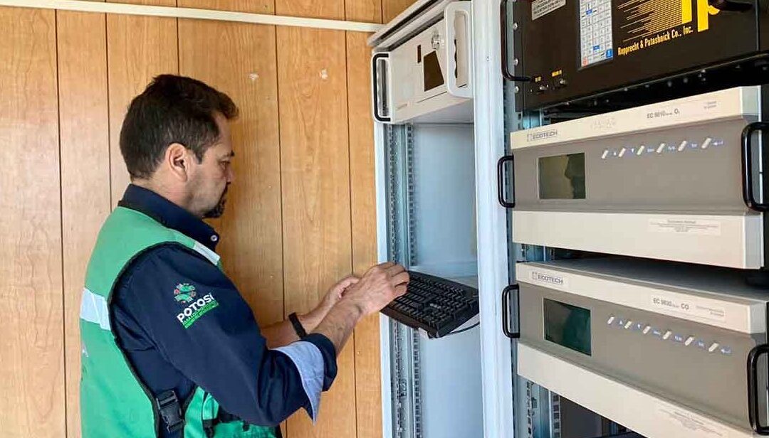 ESTACIONES DE MONITOREO DE CALIDAD DEL AIRE FUERON ACTUALIZADAS