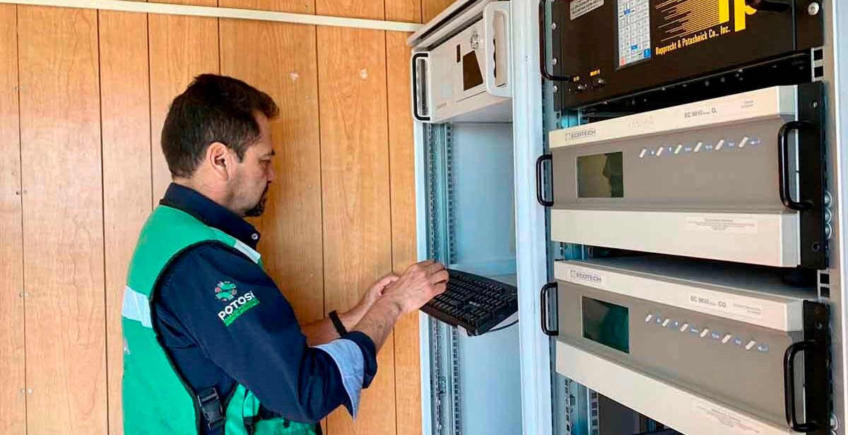 ESTACIONES DE MONITOREO DE CALIDAD DEL AIRE FUERON ACTUALIZADAS