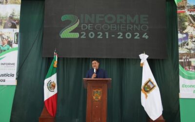 GOBERNADOR ASISTE A SEGUNDO INFORME DEL MUNICIPIO DE CERRITOS