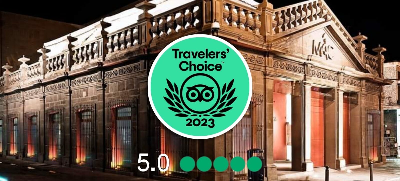 MUSEO DE ARTE CONTEMPORÁNEO DEL SLP RECIBE DISTINCIÓN DE TRIPADVISOR