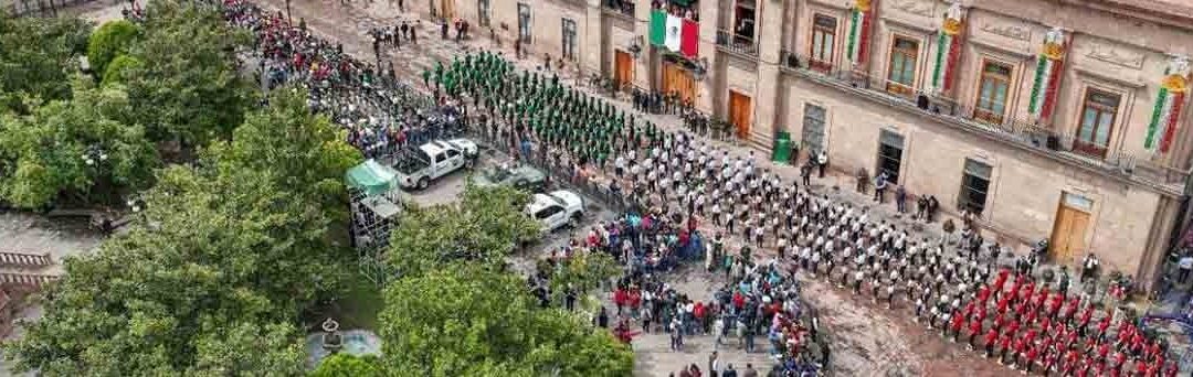 GOBIERNO ESTATAL RENUEVA RUTA PARA EL DESFILE DEL 16 DE SEPTIEMBRE