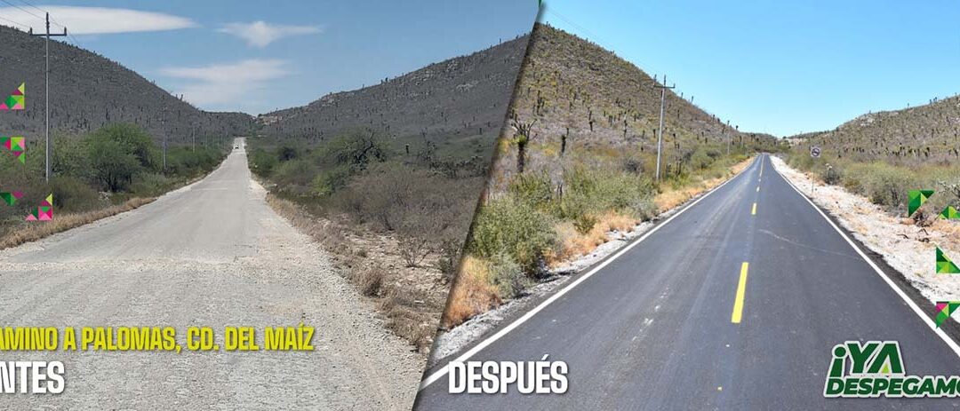 RENOVADA RED CARRETERA ESTATAL DESPEGA EL DESARROLLO REGIONAL EN SLP