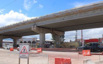 PUENTE EN CIRCUITO POTOSÍ Y CALLE 71 SERÁ TERMINADO EN BREVE