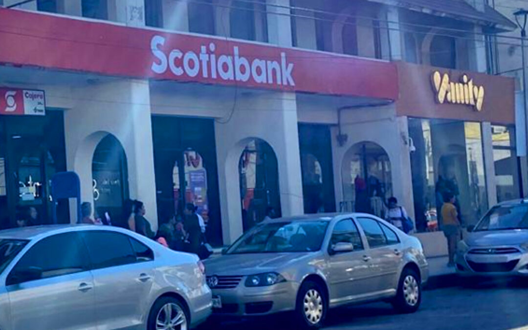 DENUNCIAN PRESUNTO DESFALCO EN SCOTIABANK DE CIUDAD VALLES