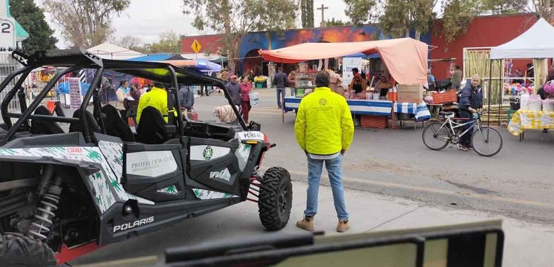 IMPLEMENTA PROTECCIÓN CIVIL OPERATIVO EN PANTEONES