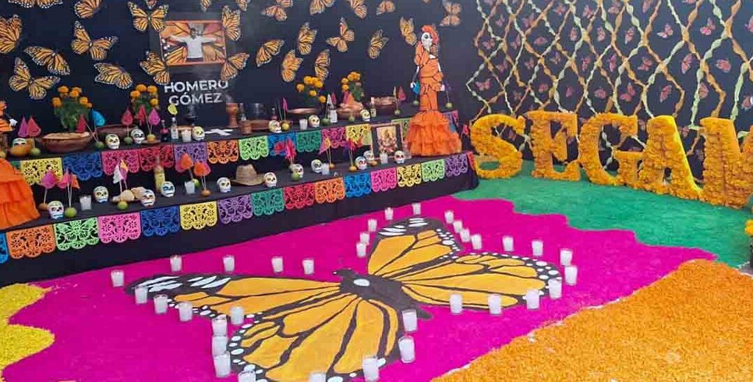 REALIZAN CONCURSO DE ALTARES DE LAS DEPENDENCIAS ESTATALES