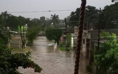 LLEVAN APOYOS A AFECTADOS POR LLUVIAS EN VILLA DE RAMOS
