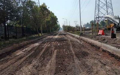 AVANZAN OBRAS DE REHABILITACIÓN DE VIALIDADES EN ZONA INDUSTRIAL