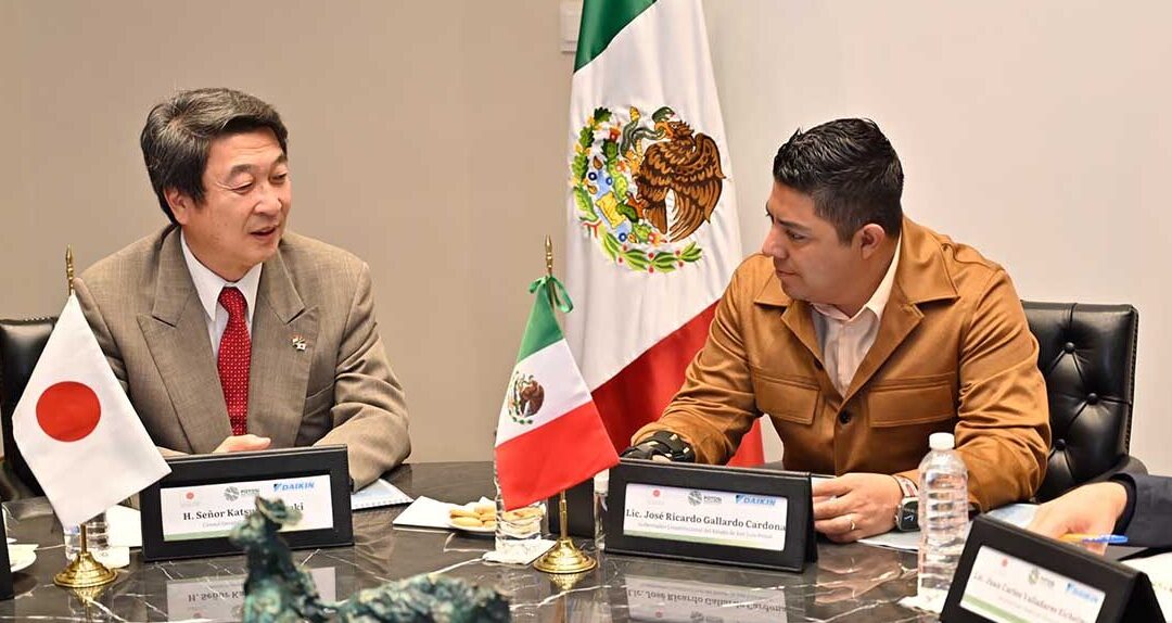 RICARDO GALLARDO SOSTIENE REUNIÓN CON CÓNSUL DE JAPÓN