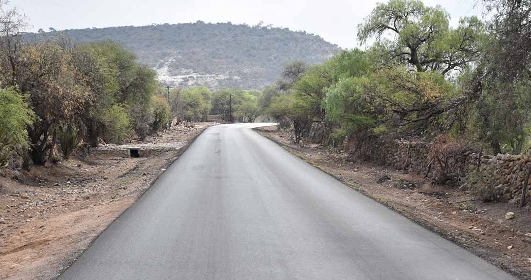 CONCLUYEN OBRAS EN CAMINO DE VILLA DE REYES