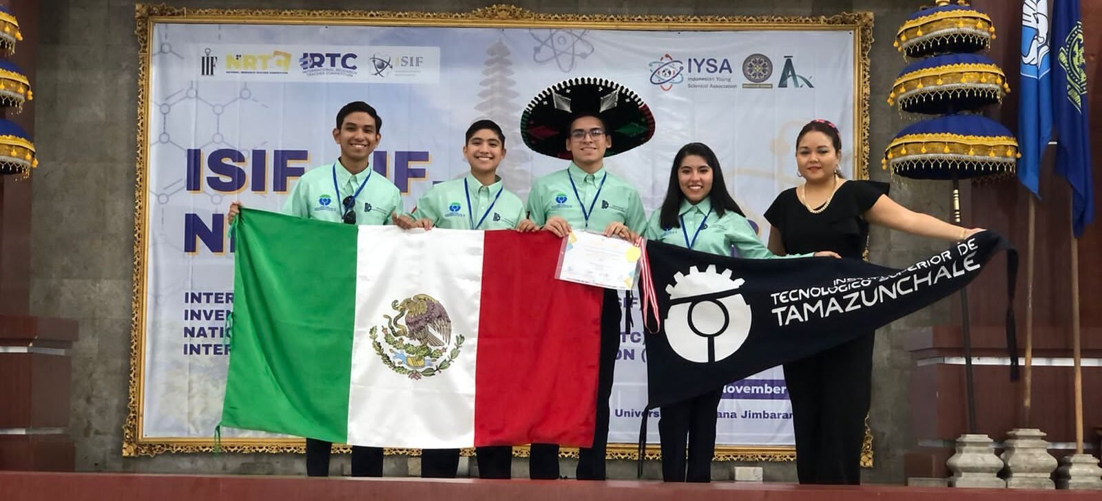ESTUDIANTES POTOSINOS LOGRAN ORO EN EVENTO MUNDIAL DE CIENCIAS