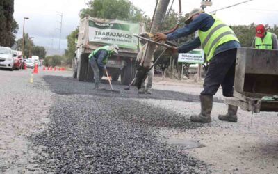 TRAS 10 AÑOS EN ABANDONO, GALLARDO RESCATA CALLES DE LA ZONA INDUSTRIAL