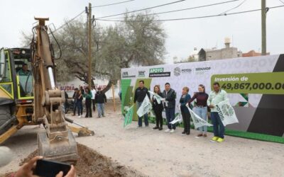 INICIA LA PAVIMENTACIÓN DE SIETE CALLES EN LAS FLORES