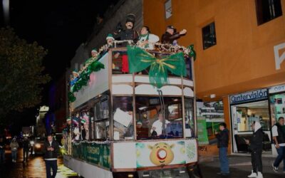 FUE REALIZADA CARAVANA NAVIDEÑA EN LA CAPITAL POTOSINA