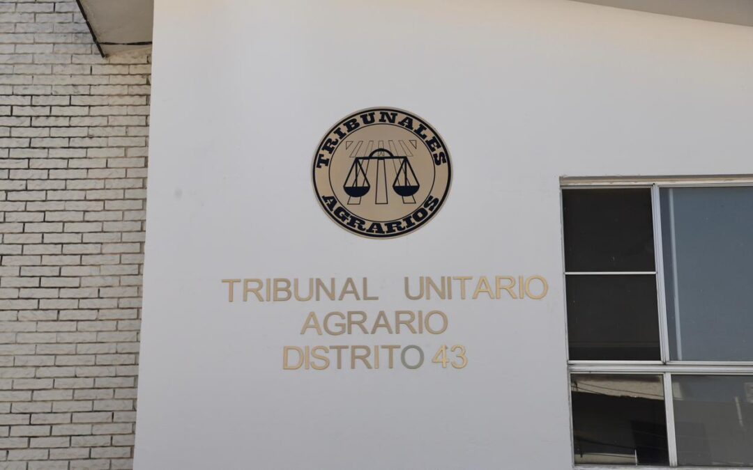 RECONOCEN APOYO DEL GOBERNADOR PARA INSTALACIÓN DEL TRIBUNAL AGRARIO