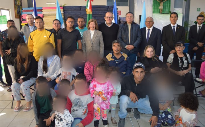 GOBIERNO ACERCA APOYO A LA CASA DEL MIGRANTE