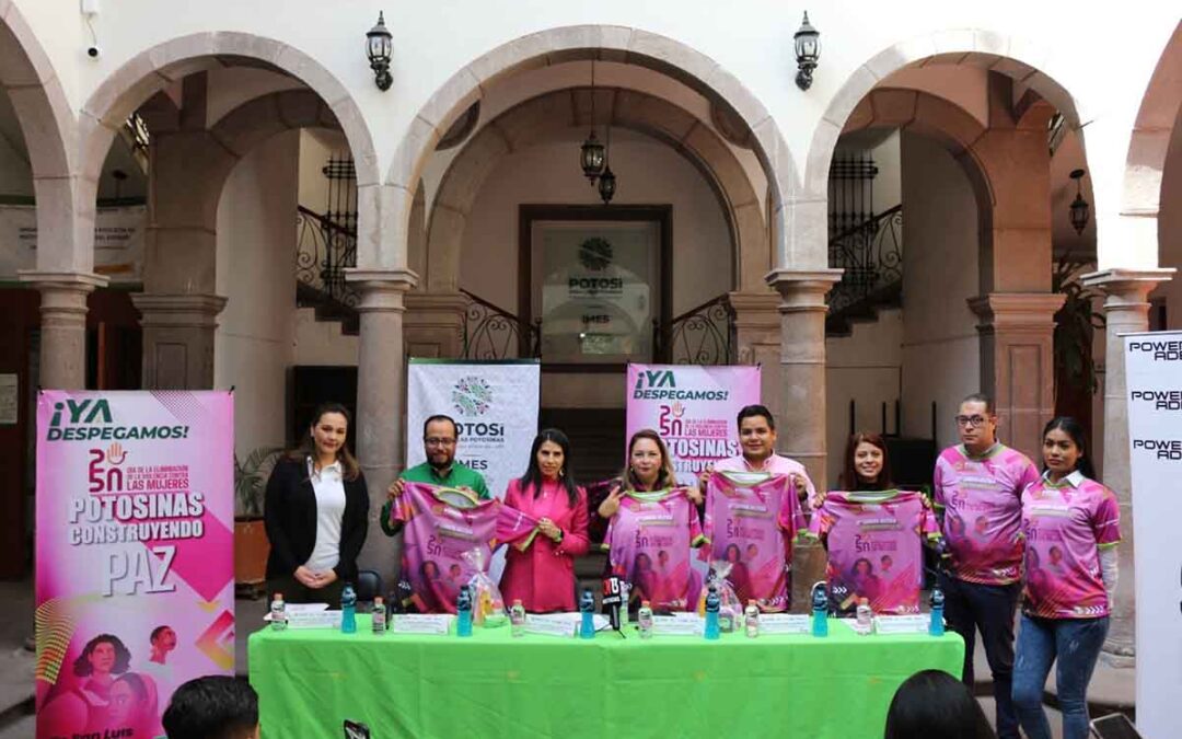 IMES PRESENTA CARRERA CON CAUSA “POTOSINAS CONSTRUYENDO PAZ 2023”