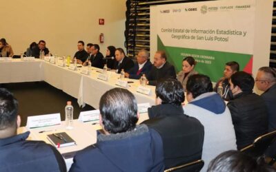 FUE REALIZADA LA SEGUNDA SESIÓN ORDINARIA DEL COMITÉ ESTATAL DE INFORMACIÓN ESTADÍSTICA Y GEOGRÁFICA DE SLP