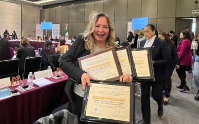 CENTRO DE JUSTICIA PARA LAS MUJERES OBTIENE RECERTIFICACIÓN NACIONAL