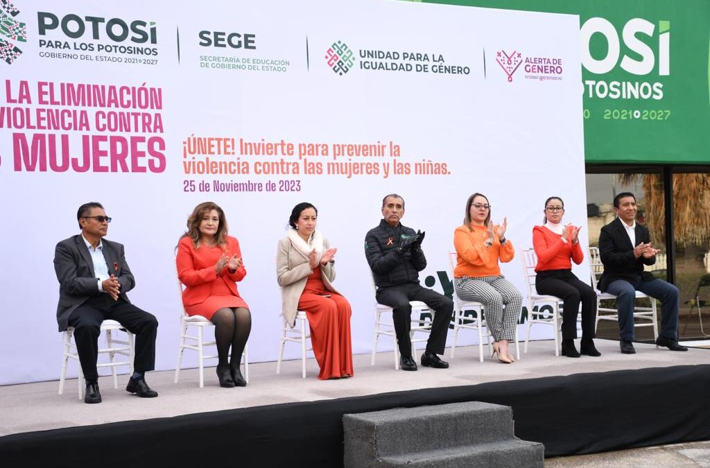 BUSCA GOBIERNO ERRADICAR VIOLENCIA CONTRA LA MUJER DESDE LA EDUCACIÓN