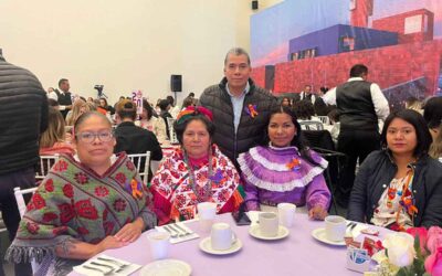 MUJERES INDÍGENAS PARTICIPAN EN ACTIVIDADES DEL 25N