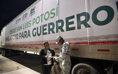 GOBIERNO ENVIÓ 100 TONELADAS DE ACOPIO PARA DAMNIFICADOS DE ACAPULCO