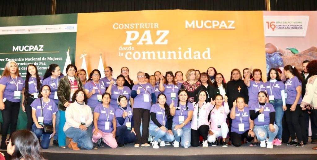 SLP PARTICIPA EN ENCUENTRO NACIONAL DE MUJERES CONSTRUCTORAS DE PAZ