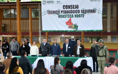 SE LLEVA A CABO LA SEGUNDA REUNIÓN DEL CONSEJO TÉCNICO PEDAGÓGICO REGIONAL DE LA HUASTECA NORTE