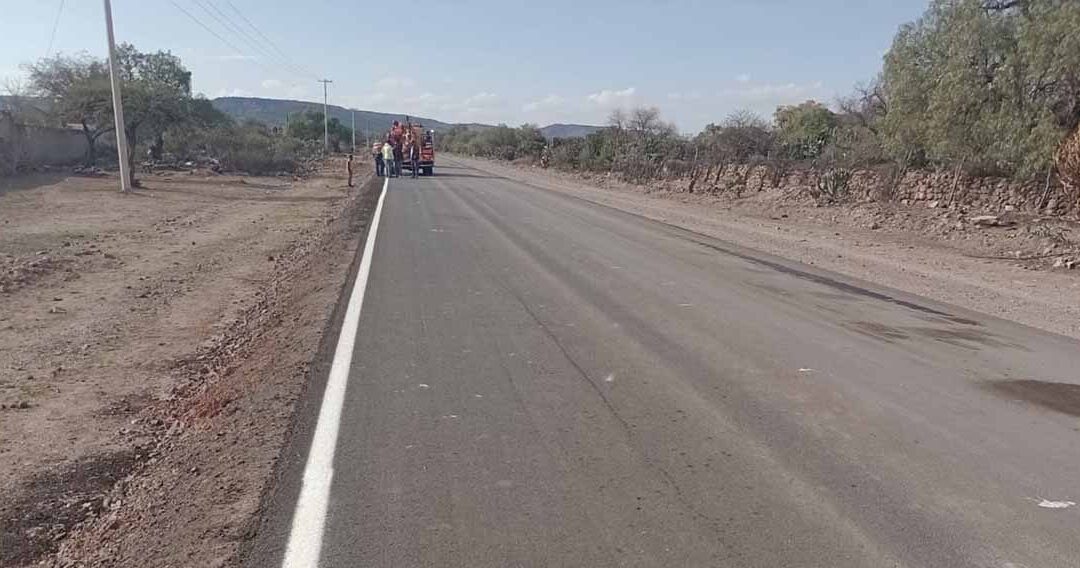 EN BREVE SE ENTREGARÁ CARRETERA EN VILLA DE REYES: SEDUVOP