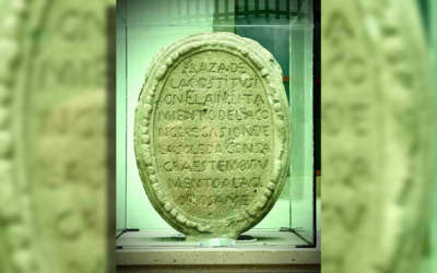 MEDALLÓN DE LA PLAZA DE SOLEDAD, PATRIMONIO CULTURAL DEL ESTADO