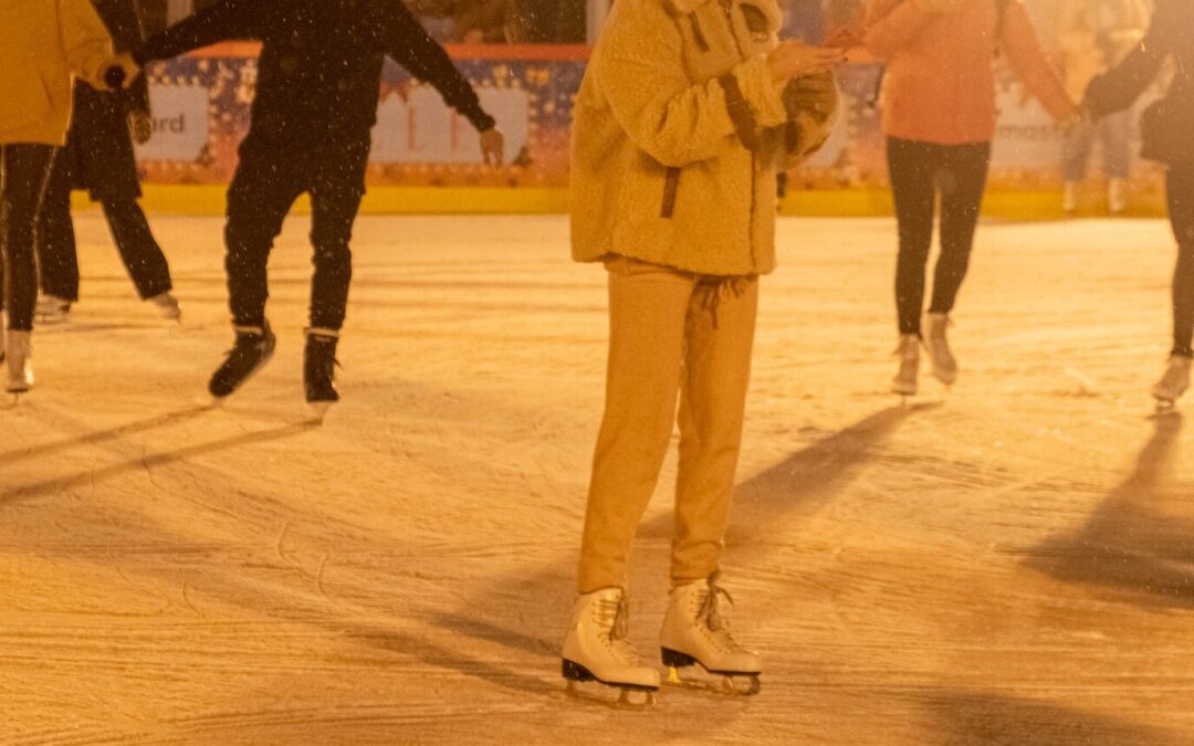 INAUGURAN PISTA DE HIELO EN LA CAPITAL POTOSINA