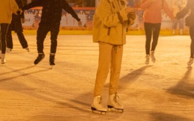 INAUGURAN PISTA DE HIELO EN LA CAPITAL POTOSINA