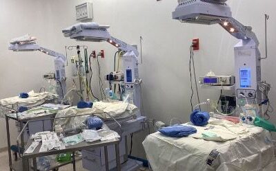 NACEN TRILLIZOS EN EL HOSPITAL CENTRAL