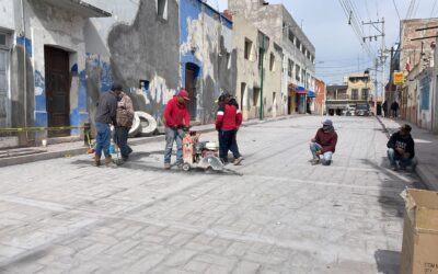 GOBIERNO AVANZA EN LA RECONSTRUCCIÓN DE CALLES EN VENADO