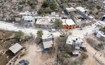 ENTREGAN OBRAS VIALES EN CERRO DE SAN PEDRO