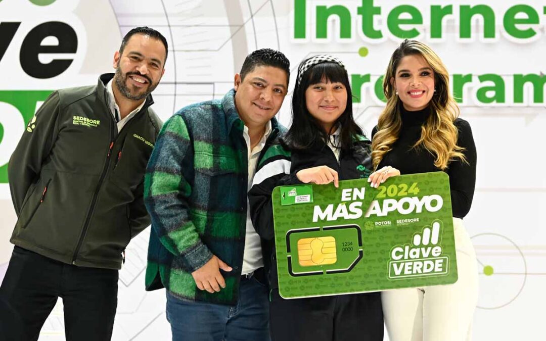 RICARDO GALLARDO ARRANCA HISTÓRICO PROGRAMA DE INTERNET GRATUITO