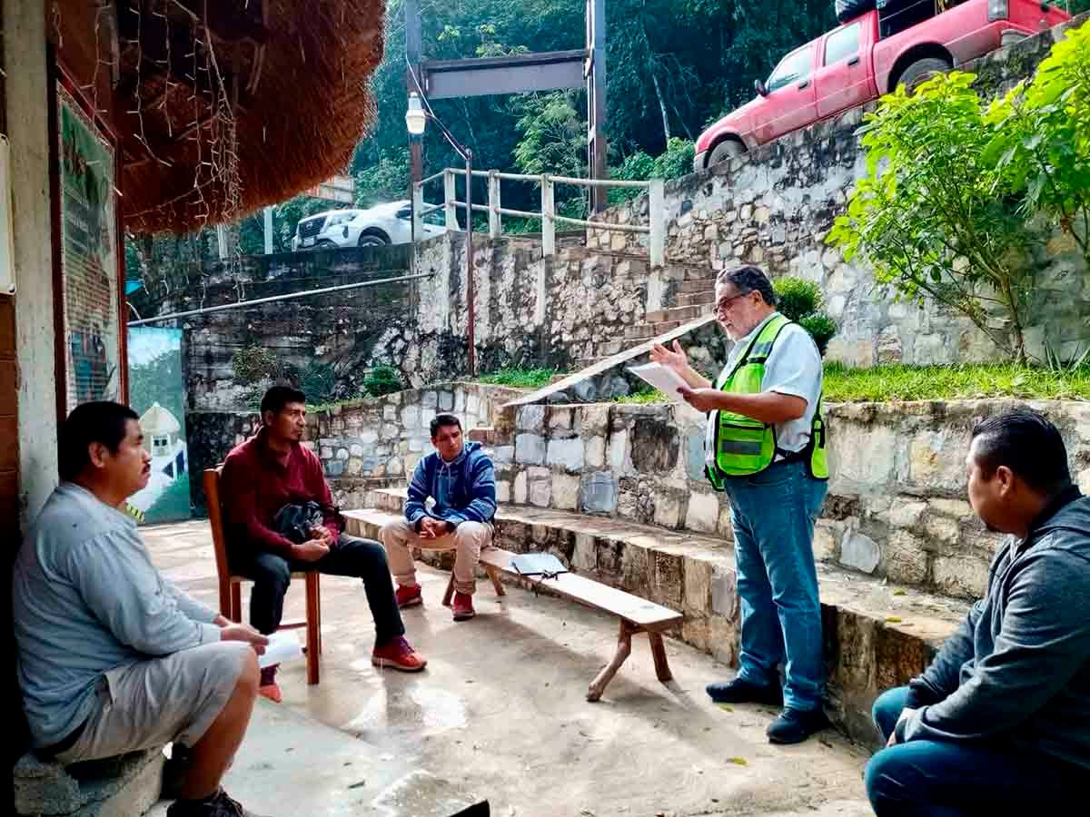 GOBIERNO INSPECCIONA SÓTANO DE LAS HUAHUAS EN AQUISMÓN