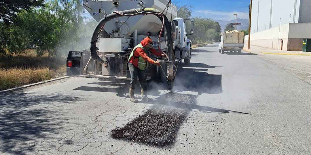 REHABILITACIÓN DE CALLES DE LA ZONA INDUSTRIAL ESTÁ POR SER CONCLUÍDA