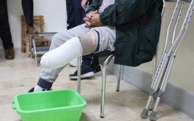 EN TRES DÍAS, EL CREE FABRICÓ Y ENTREGÓ 200 PRÓTESIS
